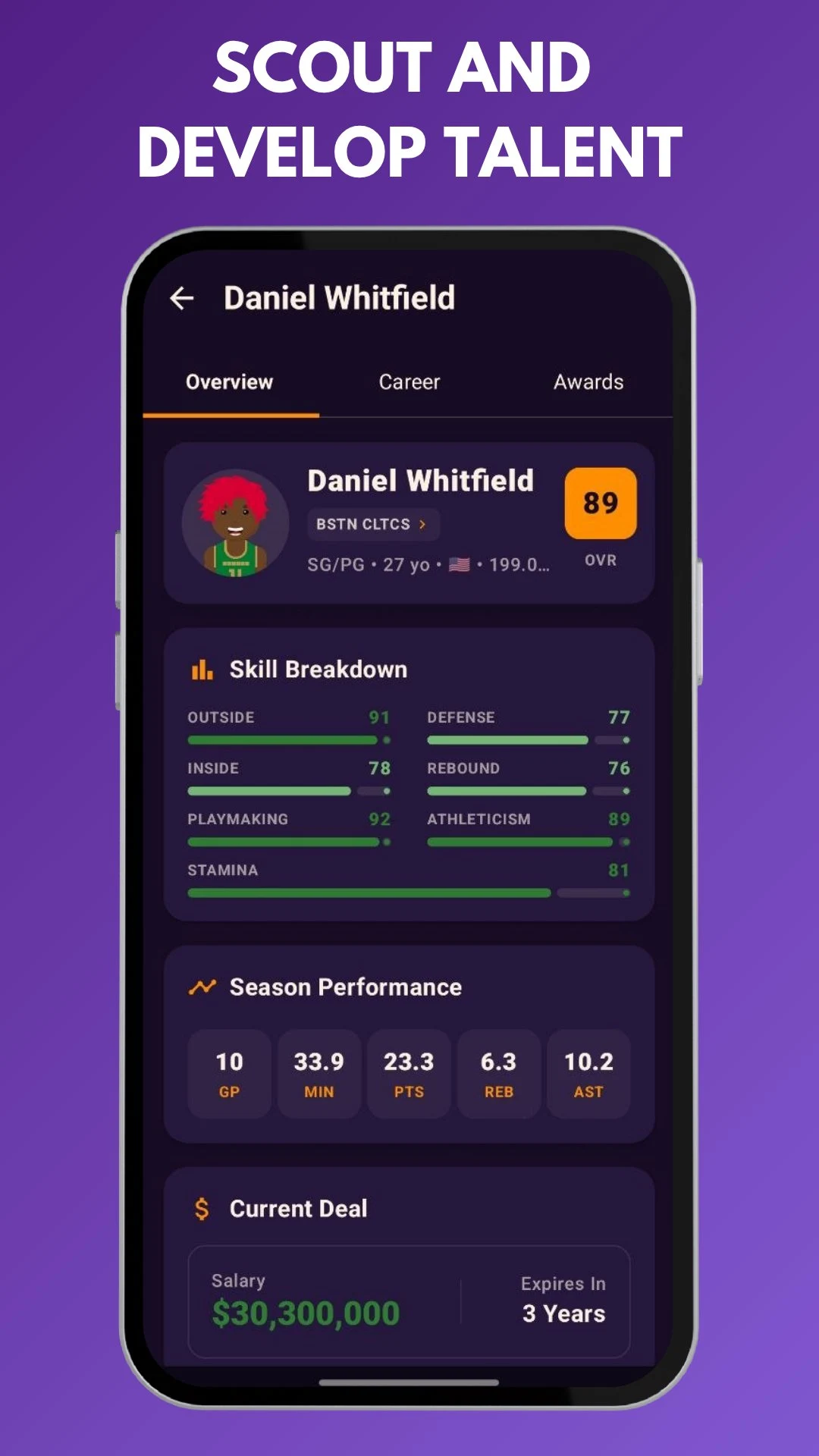 Dunk Manager screenshot
