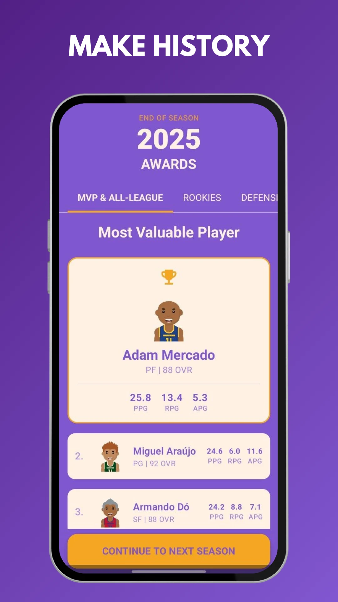Dunk Manager: Basketball GM screenshot